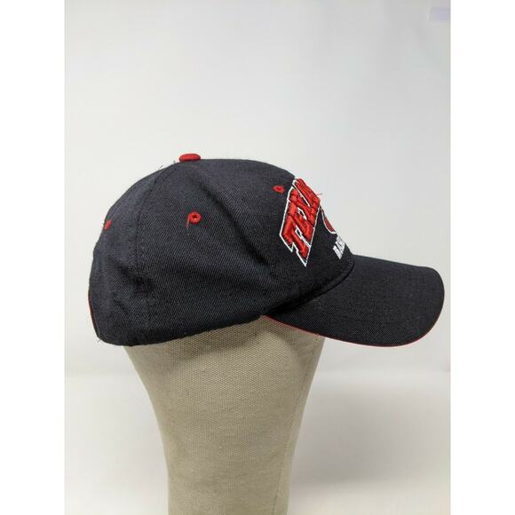 Texas Tech Red Raiders Basketball NCAA Hat Embroidered Zephyr Strapback Black - Picture 3 of 12